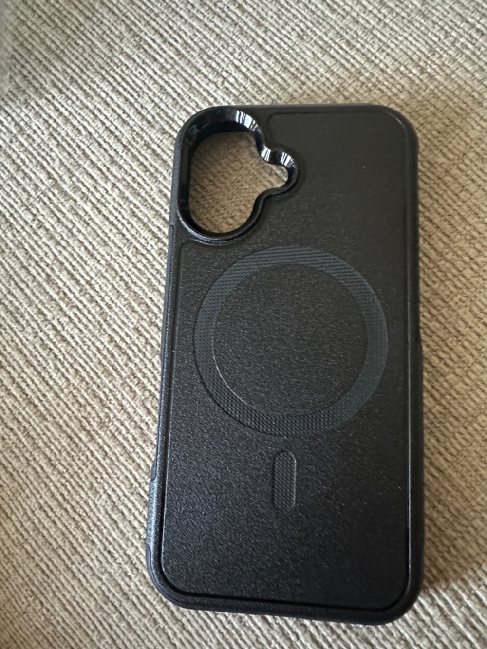 Black MagSafe-Compatible iPhone 16 Case